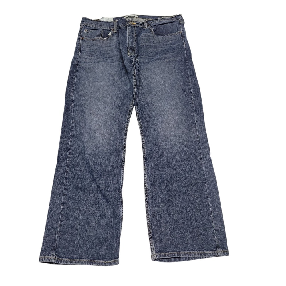 Levi Strauss‎ Signature Relaxed Fit Men Jeans Dark Wash W36 L30